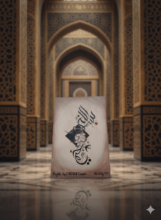 Sacred Beginning - Bismillah Calligraphy Art